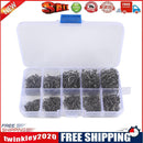 Mixed Sizes Fishing Hooks Set High Carbon Steel Sharp Barbed Hook (1000pcs)