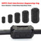 50pcs Clip-on Ferrite Ring Choke Noise Suppressor 3.5mm 5mm 7mm 9mm 13mm Newly