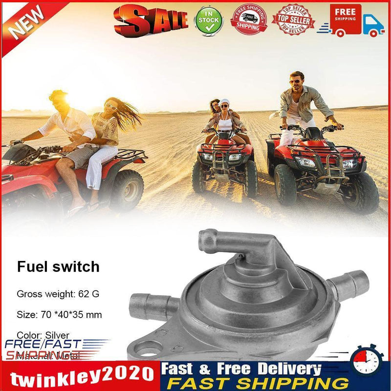 2 Port Shut Off Switch Fuel Pump Petcock for GY6 50cc 125cc 150cc Scooter Newly
