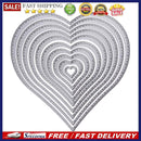 10X Heart Sewing thread Metal Die Cutting Dies For DIY Scrapbooking