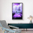Rime Waterfall Landscape DIY Diamond Painting Full Round Drill 40x70cm (A2390)