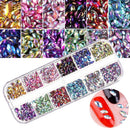 Stone Face Body Adornment Nail Decorations Crystal Gems Horse Eye AB Rhinestone