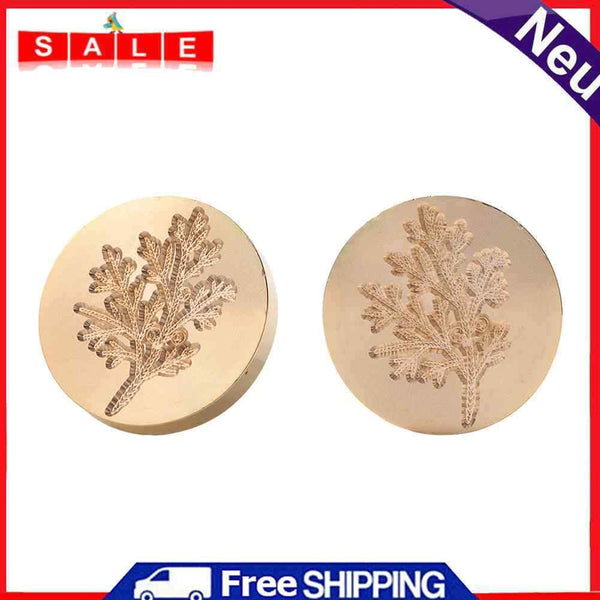Plants Wax Sealing Stamp Head for Wedding Invitation Gifts Craft Tools Decor