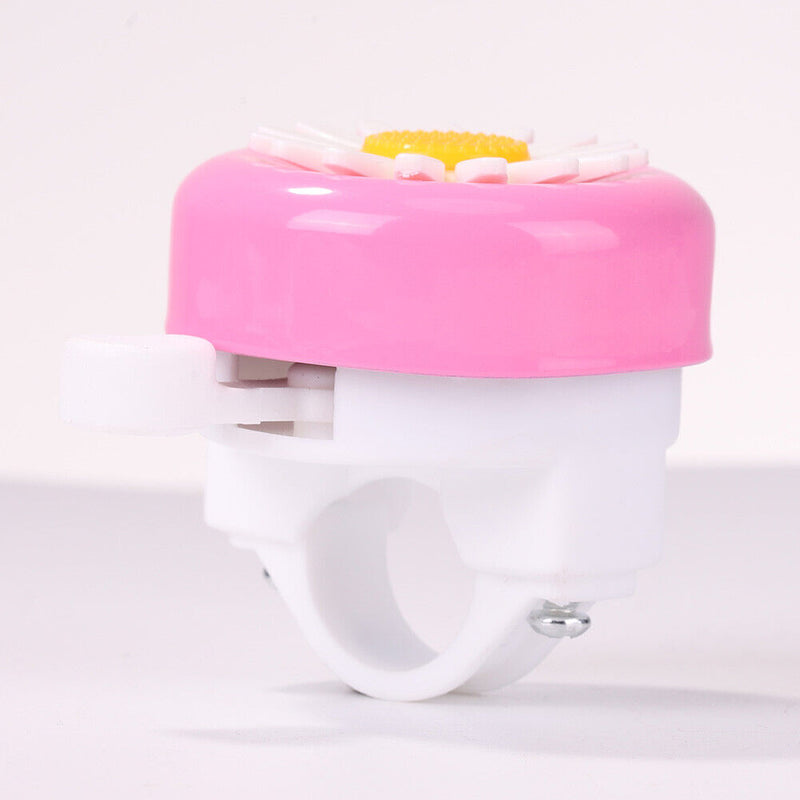 Kids Bicycle Bell Handlebars Road MTB Bike Ring Alarm Daisy Flower Cycling