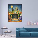 5D Rhinestone Dinosaur Chef Kit Pictures DIY Full Round Drill Diamond Painting