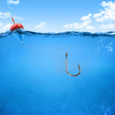Mixed Sizes Fishing Hooks Set High Carbon Steel Sharp Barbed Hook (1000pcs)
