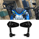 Reflector Motorcycle Side Mirrors Rear-view Mirror Handle Bar End Mirrors