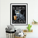 5D Diamond Painting Words Cat Full Square Drill Rhinestone DIY Home Decorat