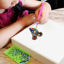 DIY Key Chain Diamond Painting Letters Women Bag Keyring Pendant Gift (A) Newly
