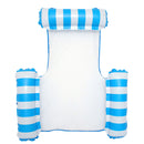Swimming Pool Float Hammock Multi-Purpose Inflatable Lounge (Light Blue) Newly