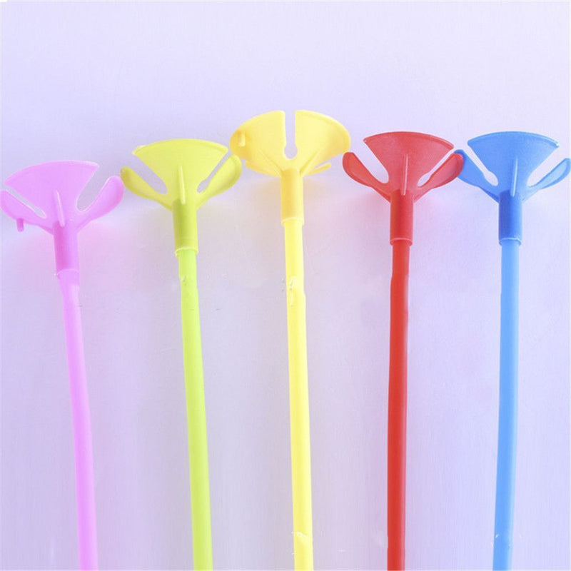 with Cup Balloon Stick and Cups Balloon Holder Party Decoration Accessories