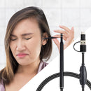 5.5mm Otoscope 3 in 1 Endoscope IP67 Waterproof Ear Nasal Earpick Borescope