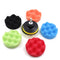 8pcs/Set Car Polishing Disc Buffing Waxing Sponge Car Polisher Drill Adapter