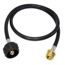Propane Adapter Hose 1 to 20 Pound Adapter for Gas Barbecue Propane Tank Hose