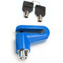 Anti-Theft Wheels Disc Brakes Lock w/ Lock Frame for M365 Scooter (Blue) Newly
