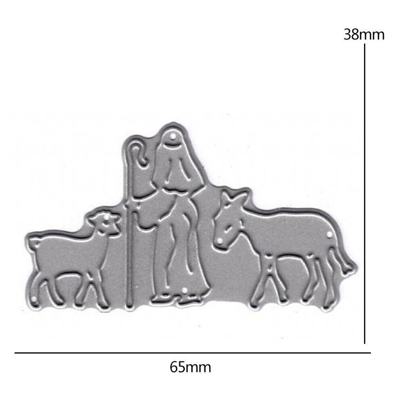 Christmas Embossing Cutting Dies Carbon Steel DIY Scrapbooking Photo Album Card