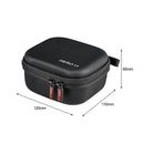 Black PU Leather Portable Bag Outdoor Storage Bag Accessories for GoPro HERO 11