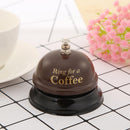 Restaurant Timer Hotel Counter Bell Ring Kitchen Service Call Bell (Coffee)