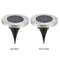 12 LED Solar Buried Light Waterproof Outdoor Lawn Ground Lamp (Warm White)