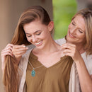 Retro Turquoises Women Necklace West Ethnic Jewelry Statement Drop Pendants
