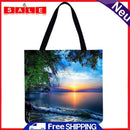 The Dragon Good Scenery Women's Large Capacity Printed Shoulder Shopping Bag