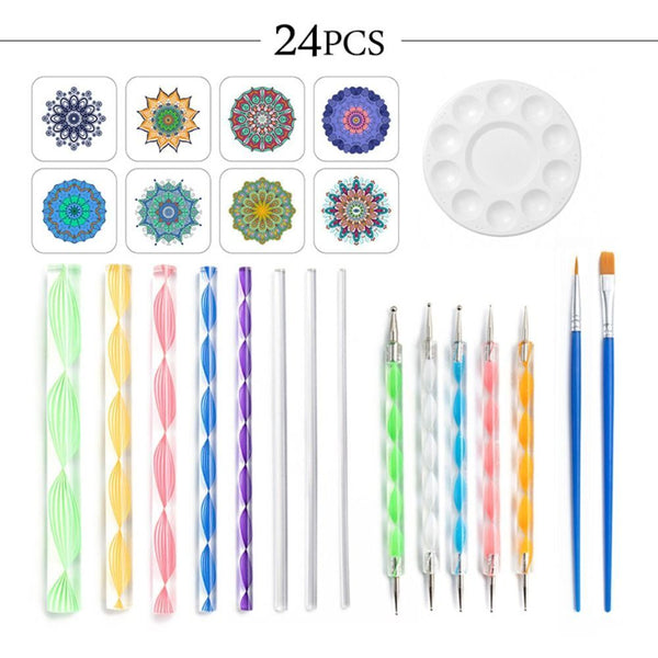 DIY Clay Sculpture Ceramic Tool Mandala Dotting Tool Painting Rock Art Pen