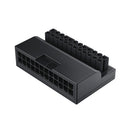 ATX 24 Pin to 90 Degree Motherboard Adapter Power Supply Cable Connector