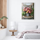 5D Flowers Vase Kit Full Square Drill Rhinestone DIY Diamond Painting Ornamen