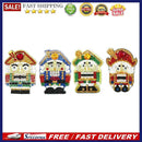 4pcs DIY Full Drill Special Shaped Diamond Painting Soldier Women Bag Key Cha