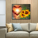 Sunflowers DIY Diamond Painting Cross Stitch Home Decor Embroidery Mosaic