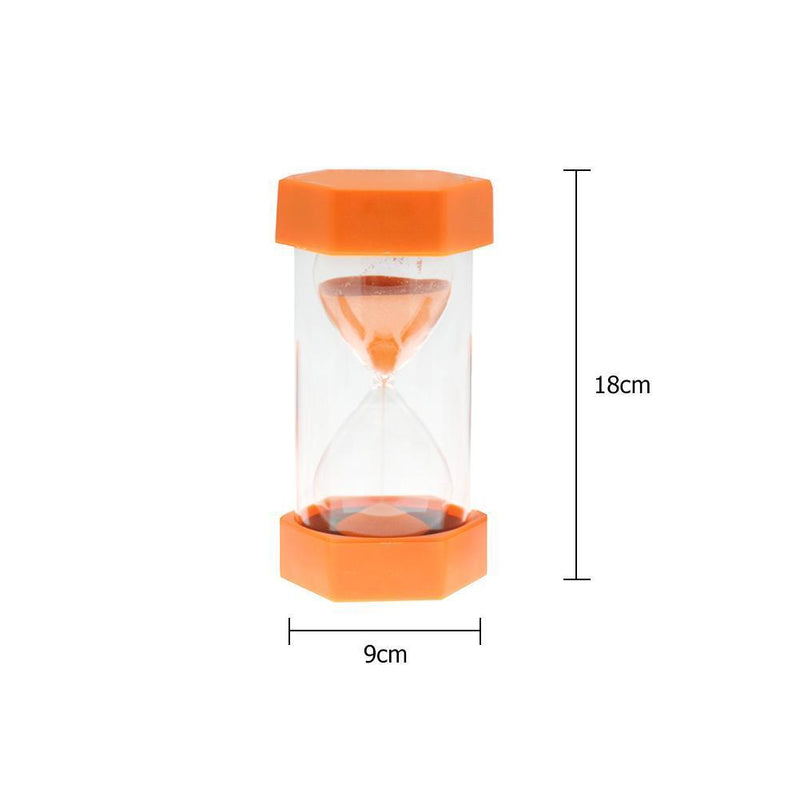 Hexagonal Sandglass 45 Minutes Sand Clock Hourglass Kitchen Egg Timer Tool