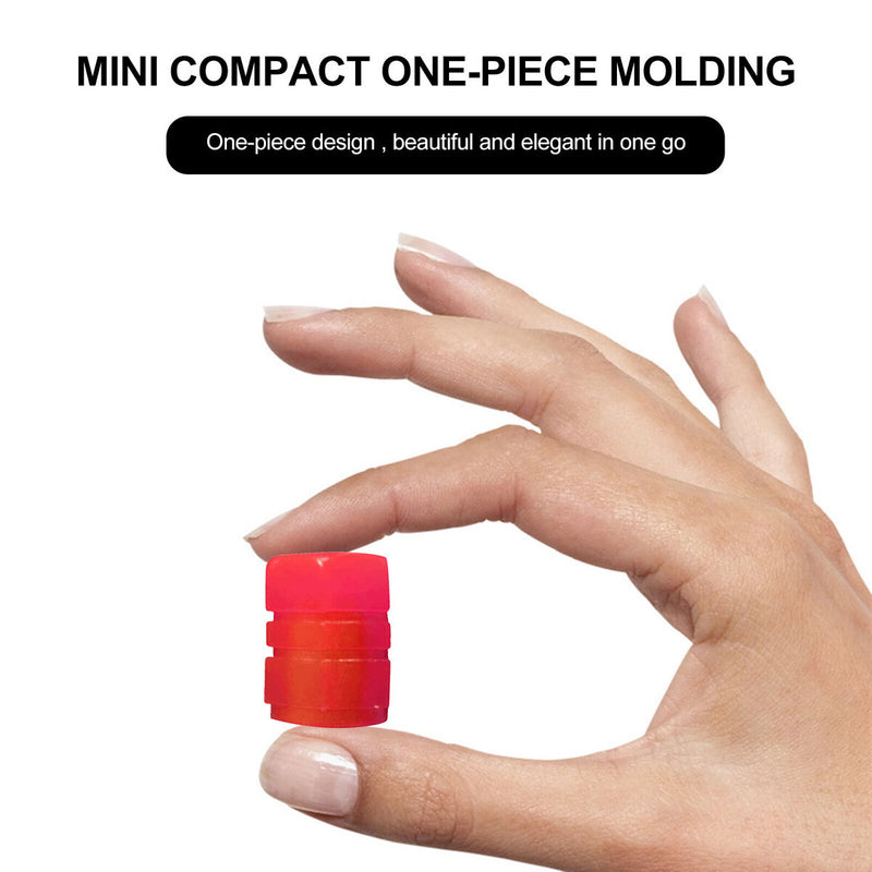 4pcs Tire Valve Caps Illuminated Tire Valve Cover Luminous Tire Cap for Bicyc