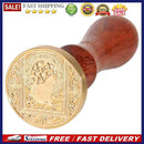 Retro Animal Pattern Wax Seal Stamps Wooden Handle Sealing Wax DIY Craft Gift