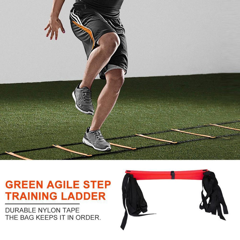 12Rung Nylon Strap Agility Ladders Soccer Speed Ladder Outdoor Fitness Equipment