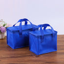 Portable Drink Beer Foil Insulation Cooler Bag Lunch Thermal Pack (Blue S) Newly