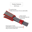 Window Microfiber Double Ended Vent Cleaning Tools Dirt Ornament Car Dust Brush