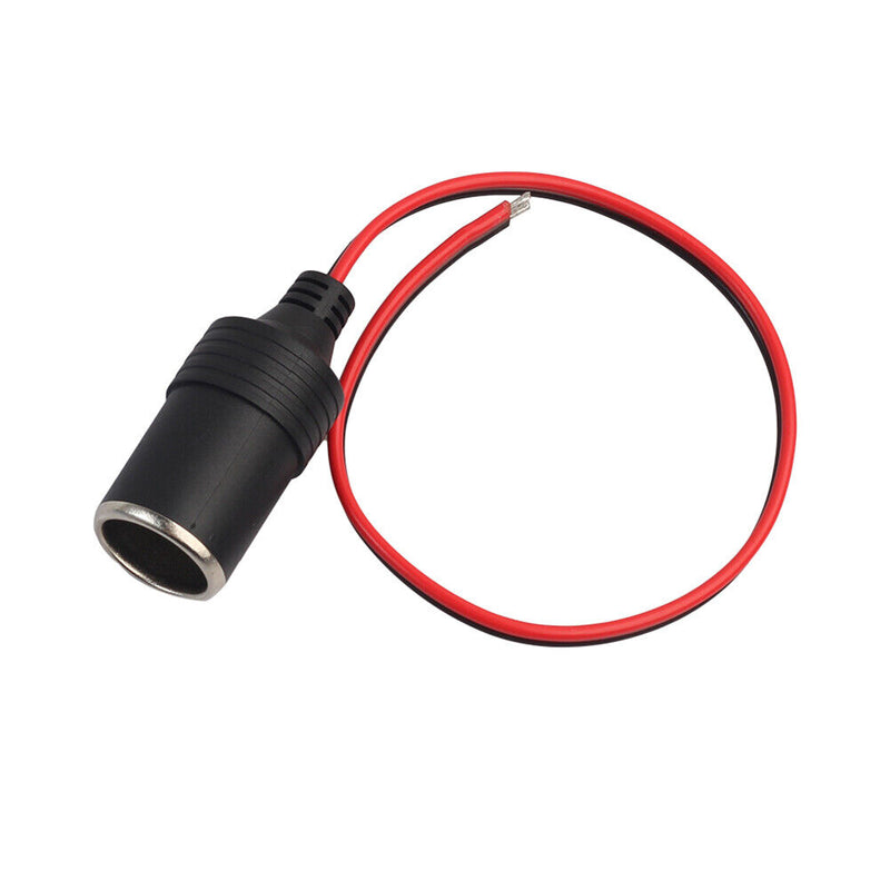 12V 10A Car Cigarette Lighter Charger Cable Female Socket Adapter (30cm)