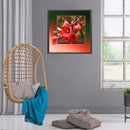 Flowers Full Round Drill Diamond Painting Rhinestone Handmade Art Picture Newly