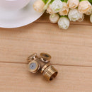 Adjustable Mist Nozzle Thread Brass Garden Water Cooling Sprinkler(3 Holes)