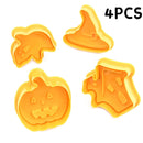 Halloween Cookie Cutters Mold Home Kitchen Pumpkin Baking, Decoration Shape S1W0