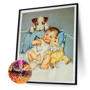 5D Diamond Painting Kids Full Round Drill DIY Crafts Mosaic Picture Home Decor