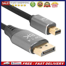 B0305 Mini DP to DP Cable DisplayPort 1.4 M/M Adapter Cord for Monitor Projector