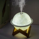 8W USB Planet Air Humidifier Moisturizer Ultrasonic Air Diffuser w/LED Lamp