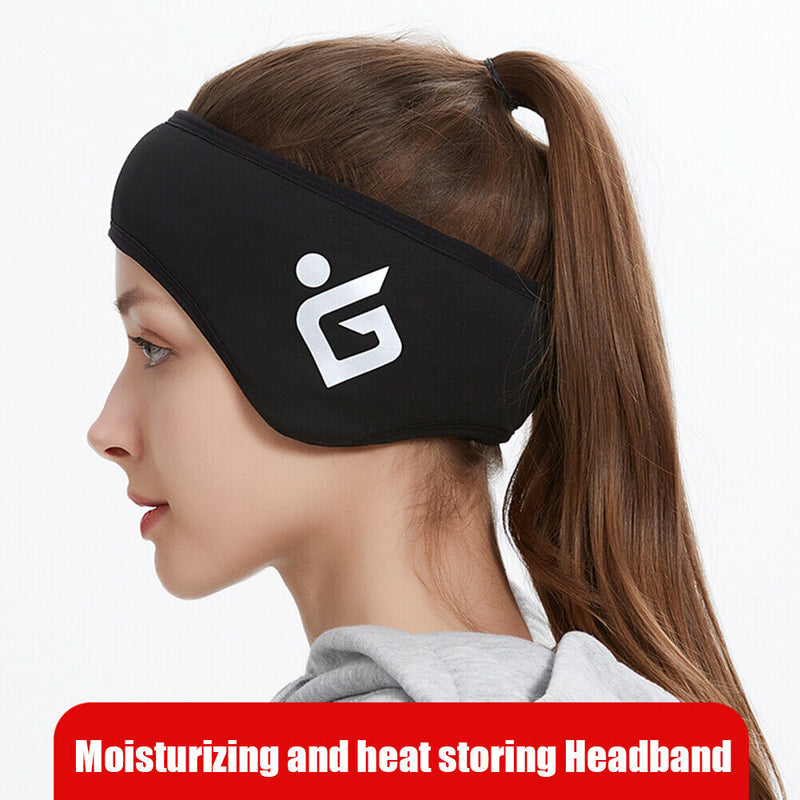 Sport Headband Ear Warmer Outdoor Winter Cycling Fleece Running Earmuff Headw