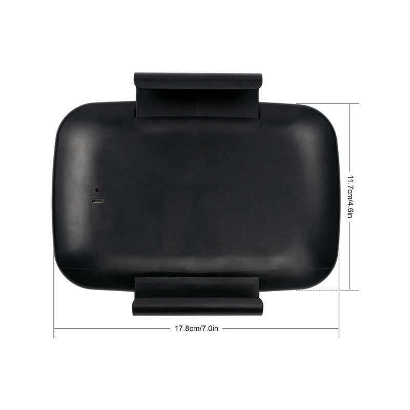 LED Light Car Sun Visor Vanity Mirror Sun-shading Cosmetic Automobile