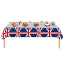 UK British Flag Party Supplies - Great Britain Union Jack Tablecloth 1 Pack