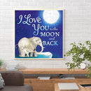 5D Diamond Painting Kit Elephant Full Square Drill DIY Wall