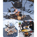 Outdoor Barbecue Tripod Rack Camping Grill Cooking Pot Cookware Picnic Tool