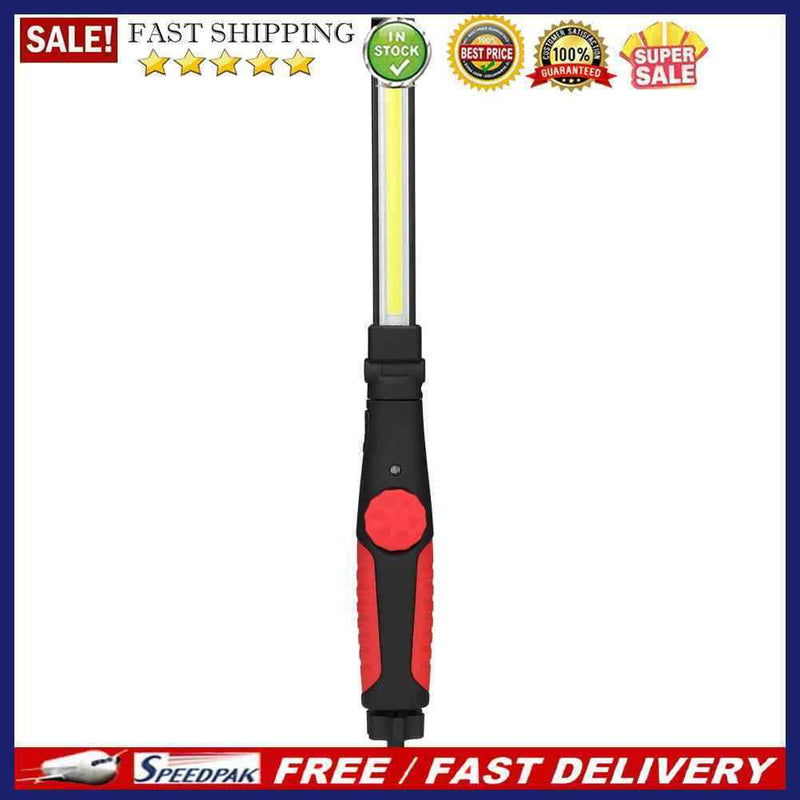 Portable COB LED Flashlight Torch Waterproof Inspection Work Lamp for Car Rep