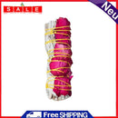 SoeHong Sage Smudge Kit, Colorful Roseflower, White Sage Stick, Flower Smud